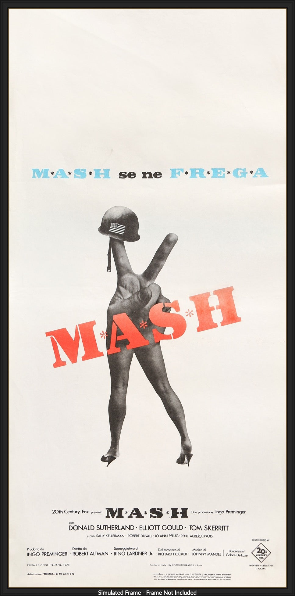 MASH (1970) original movie poster for sale at Originalfilmart