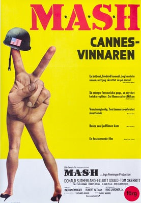 MASH (1970) original movie poster for sale at Originalfilmart