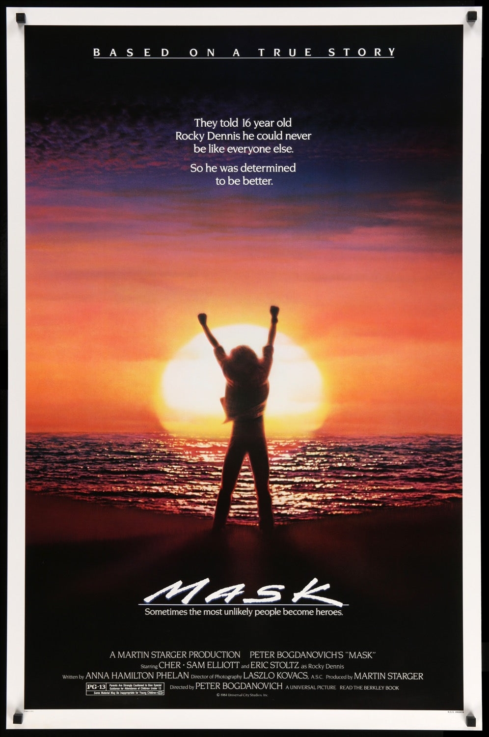 Mask (1985) original movie poster for sale at Originalfilmart