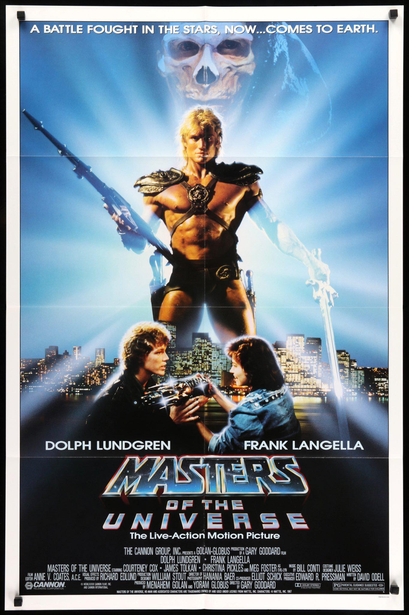 Masters of the Universe (1987) original movie poster for sale at Originalfilmart