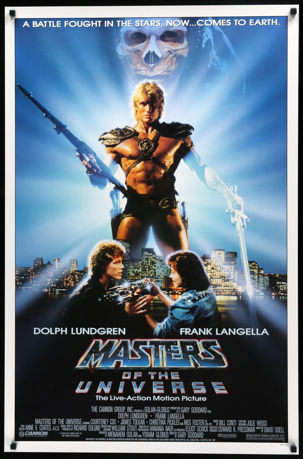 Masters of the Universe (1987) original movie poster for sale at Originalfilmart