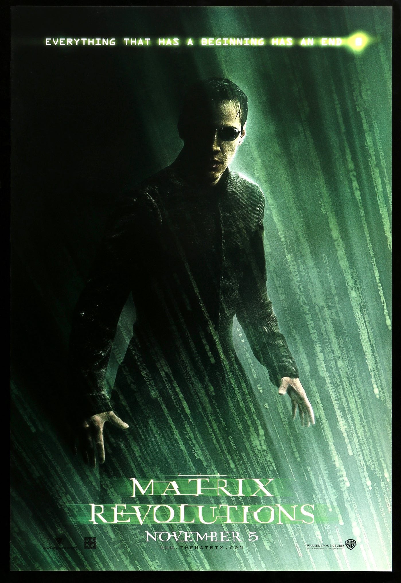 Matrix Revolutions (2003) original movie poster for sale at Originalfilmart