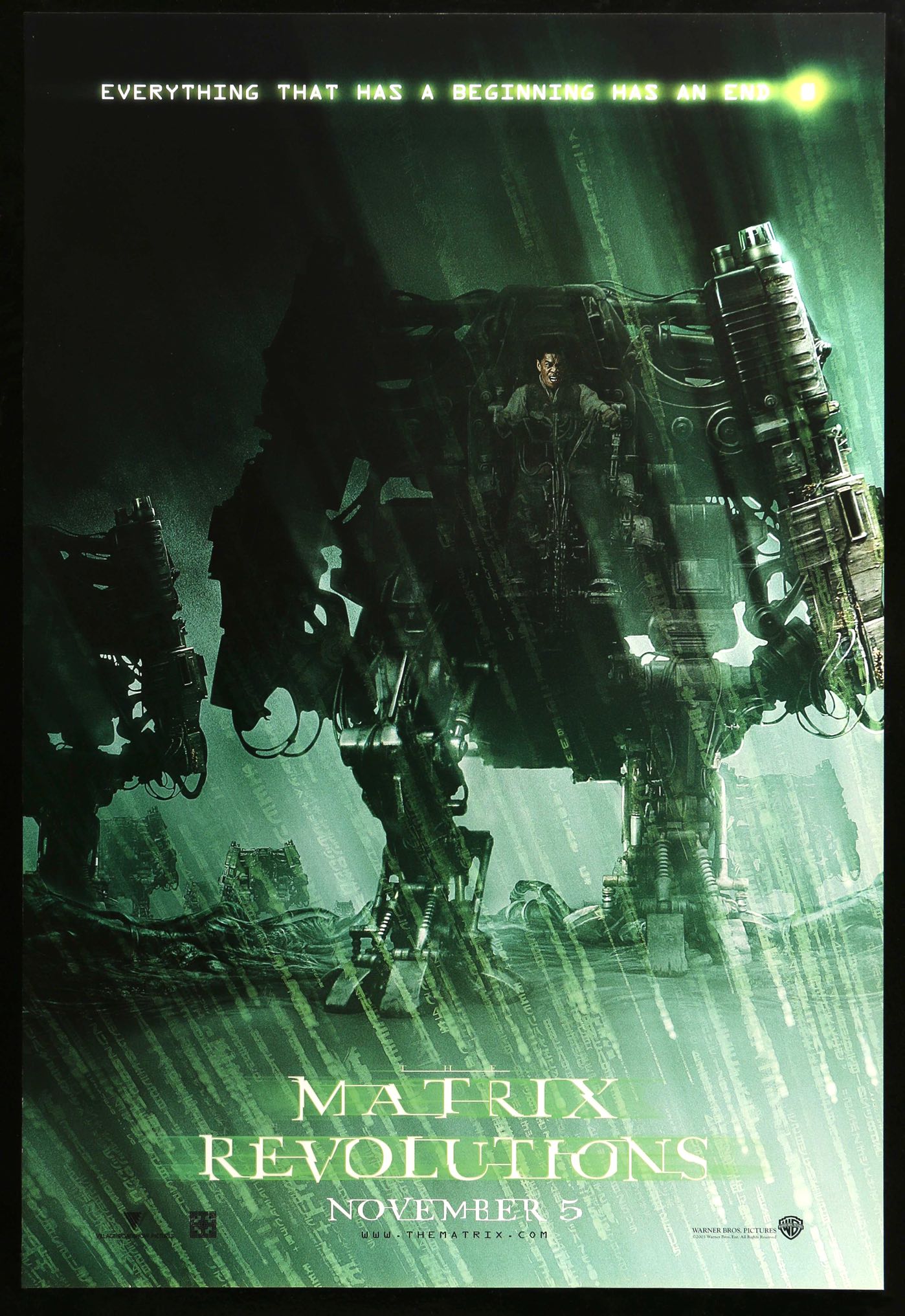 Matrix Revolutions (2003) original movie poster for sale at Originalfilmart