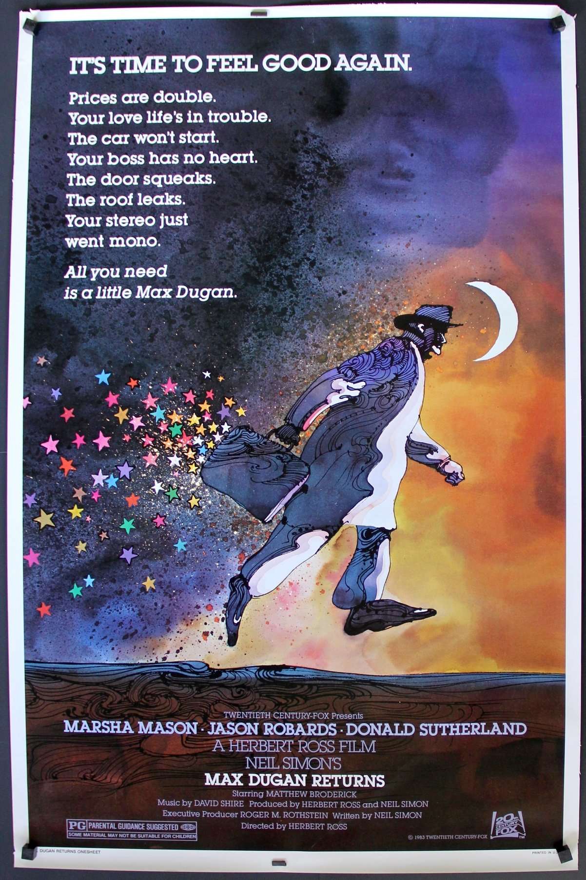 Max Dugan Returns (1983) original movie poster for sale at Originalfilmart