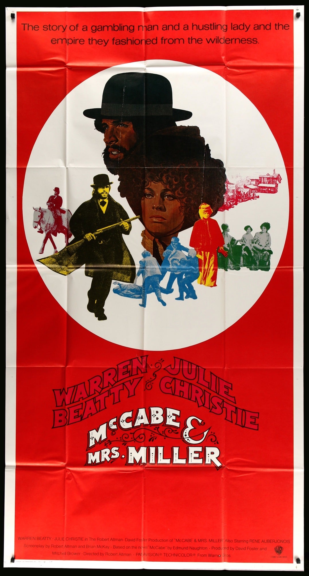 McCabe and Mrs. Miller (1971) original movie poster for sale at Originalfilmart