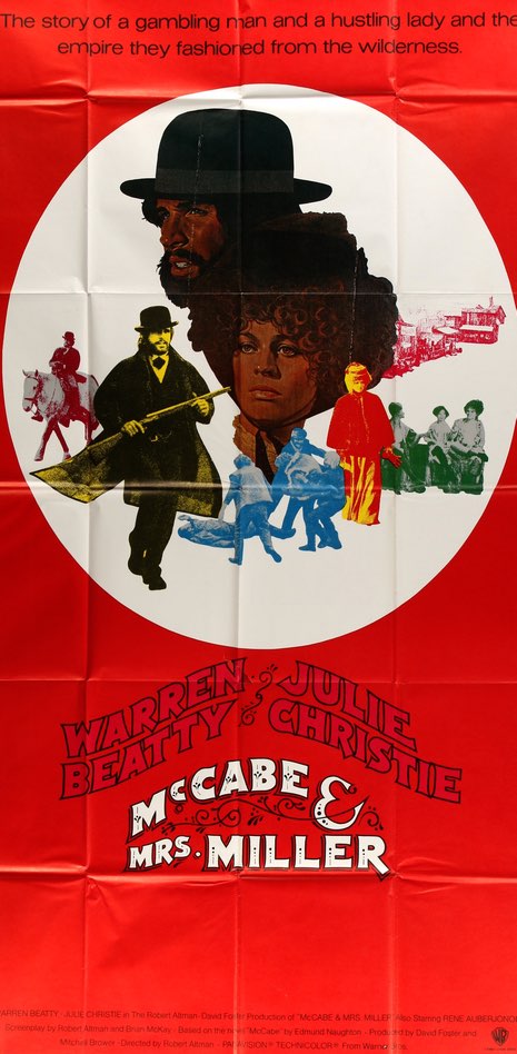 McCabe and Mrs. Miller (1971) original movie poster for sale at Originalfilmart