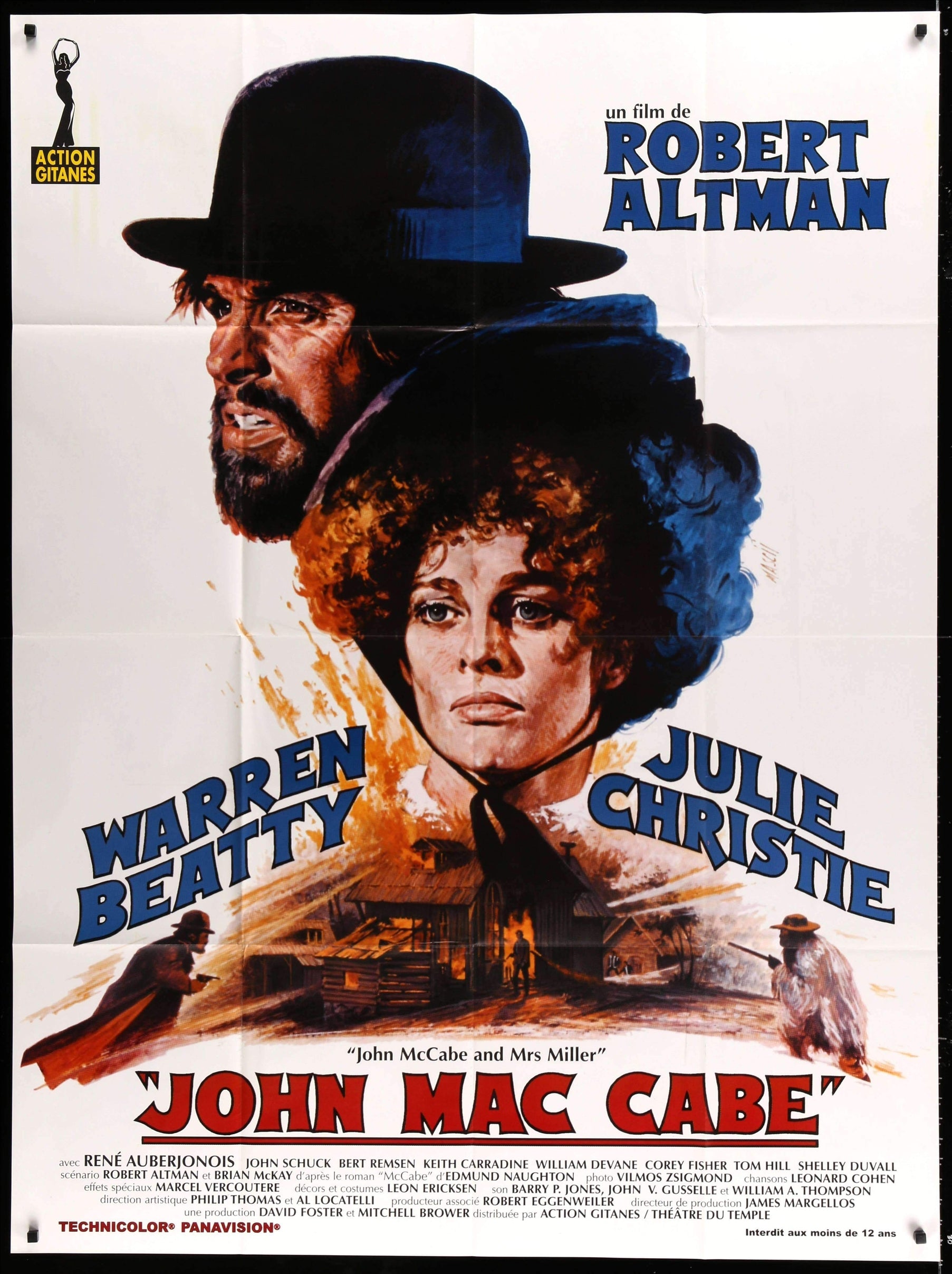 McCabe and Mrs. Miller (1971) original movie poster for sale at Originalfilmart