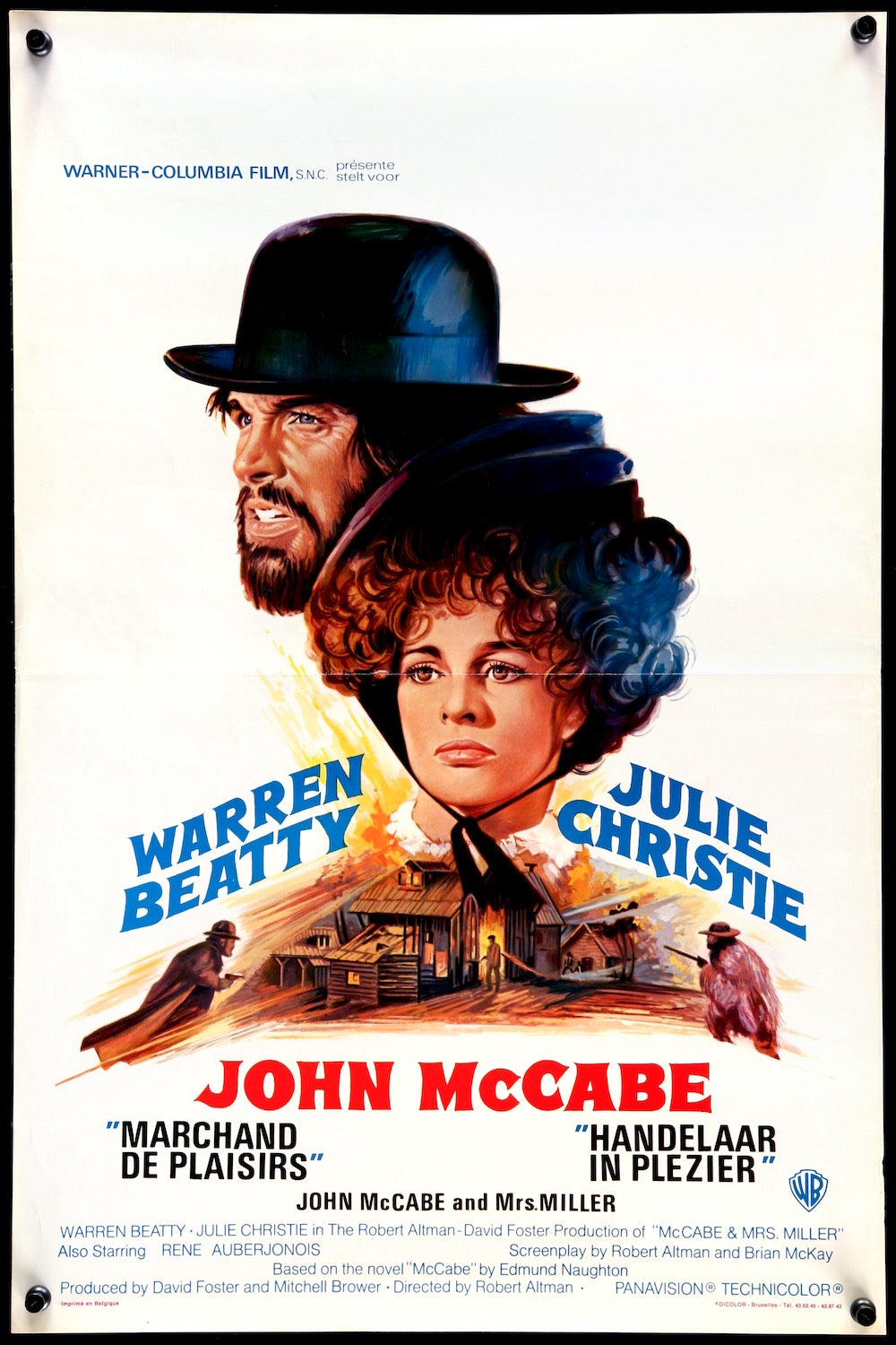 McCabe and Mrs. Miller (1971) original movie poster for sale at Originalfilmart