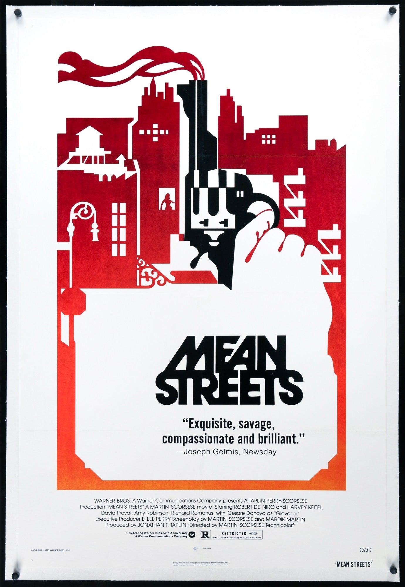 Mean Streets (1973) original movie poster for sale at Originalfilmart
