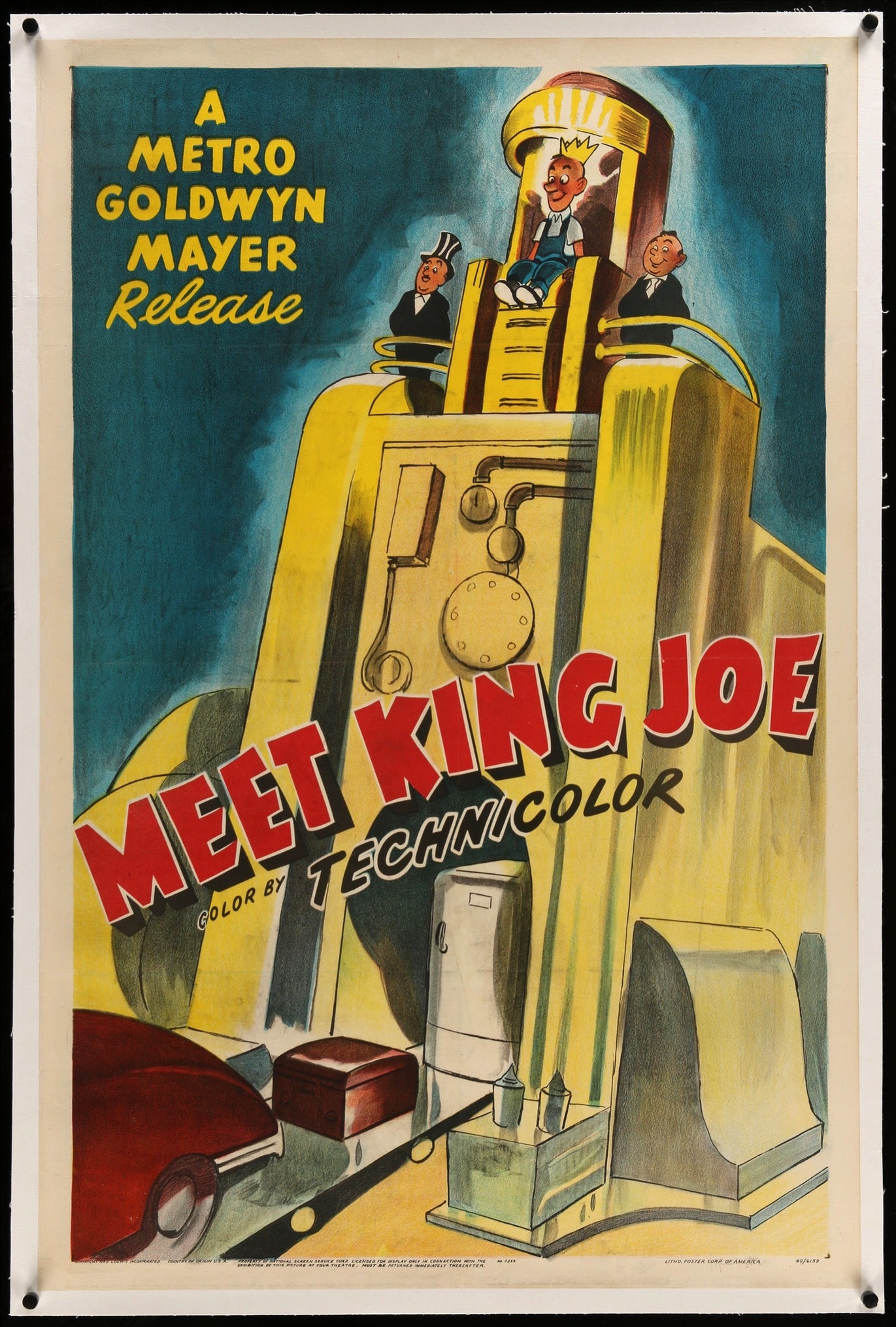 Meet King Joe (1949) original movie poster for sale at Originalfilmart