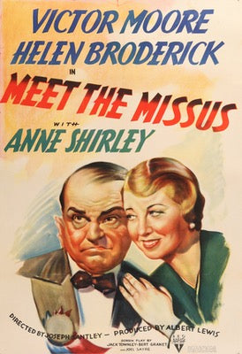 Meet the Missus (1937) original movie poster for sale at Originalfilmart