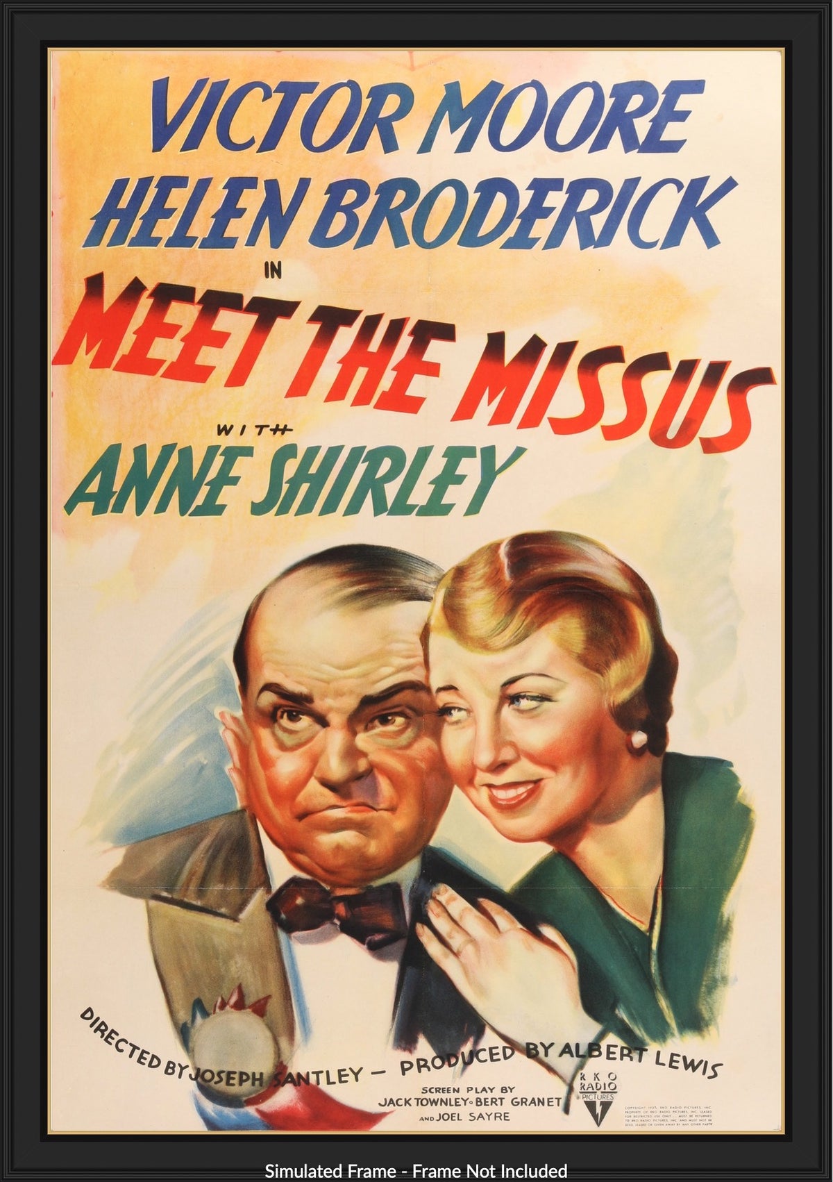 Meet the Missus (1937) original movie poster for sale at Originalfilmart