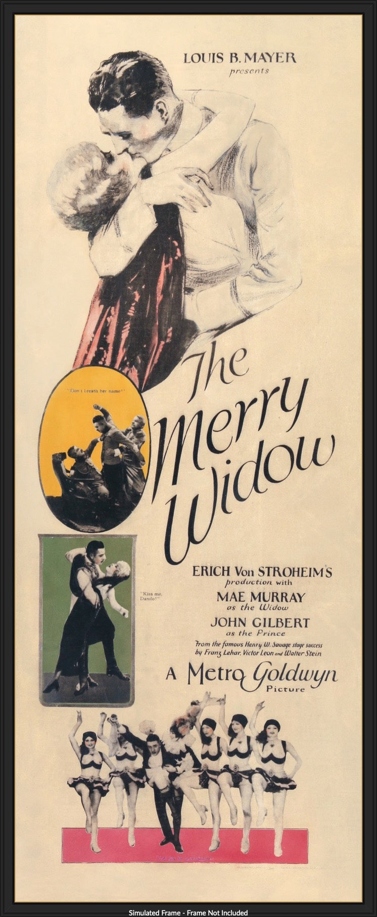 Merry Widow (1925) original movie poster for sale at Originalfilmart