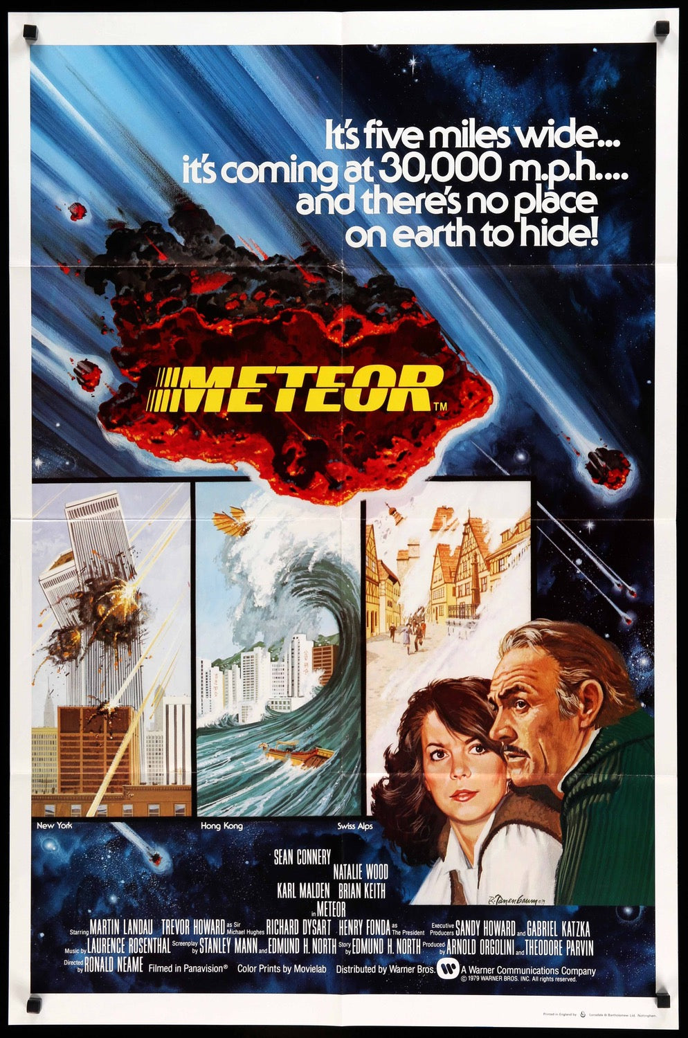 Meteor (1979) original movie poster for sale at Originalfilmart