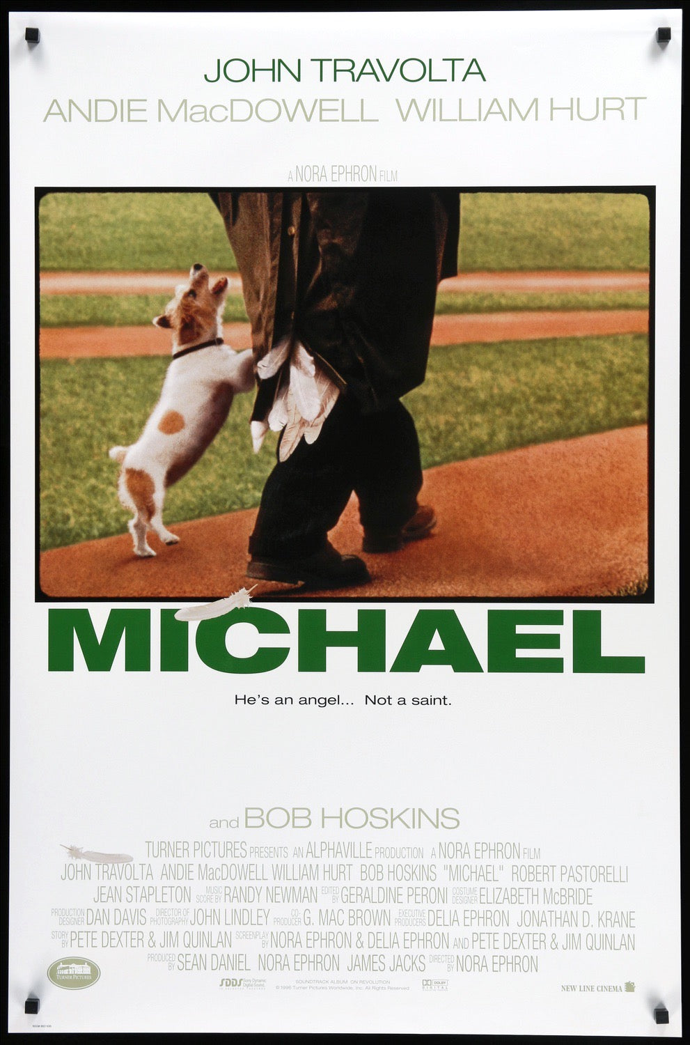 Michael (1996) original movie poster for sale at Originalfilmart