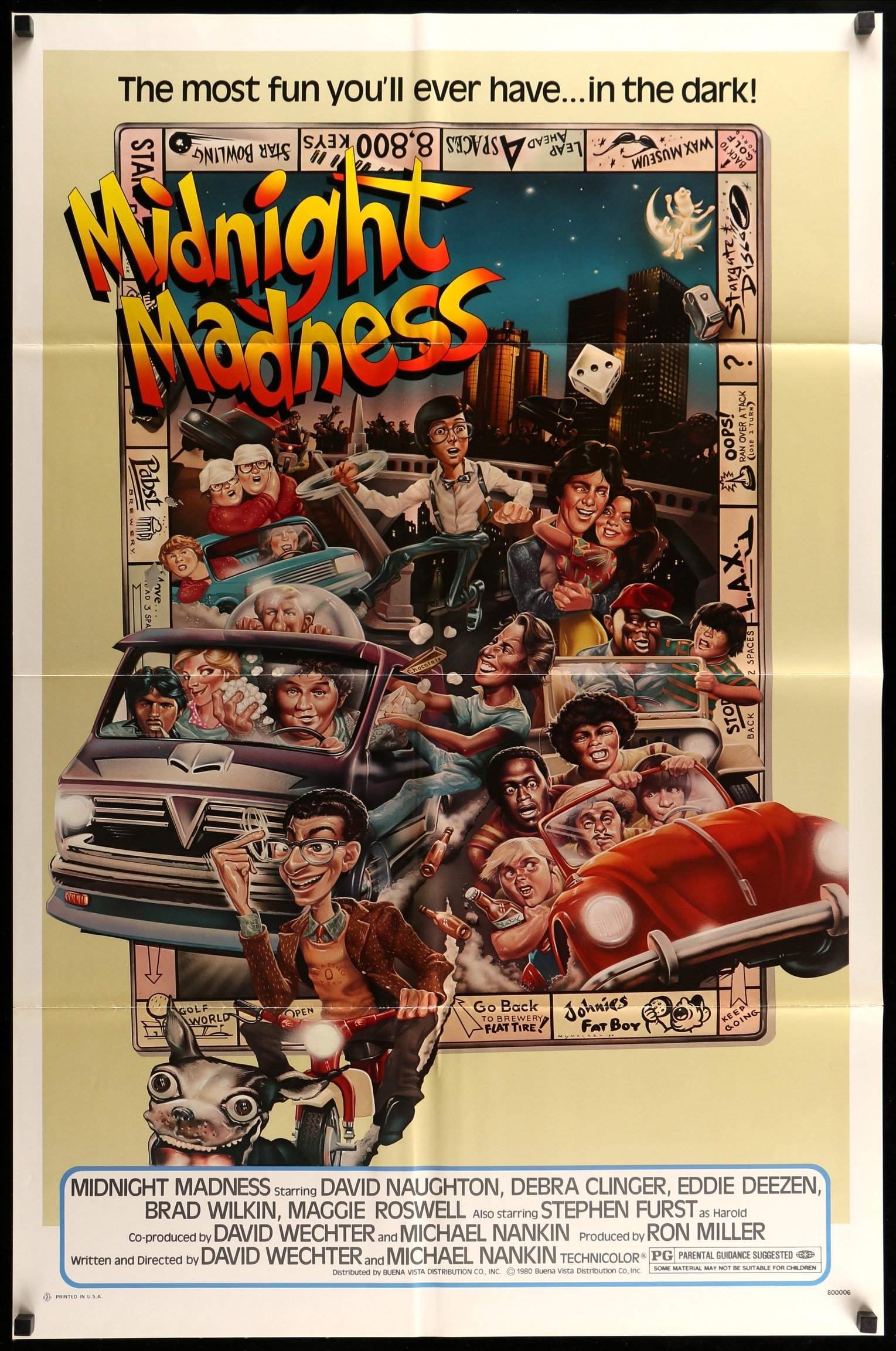 Midnight Madness (1980) original movie poster for sale at Originalfilmart