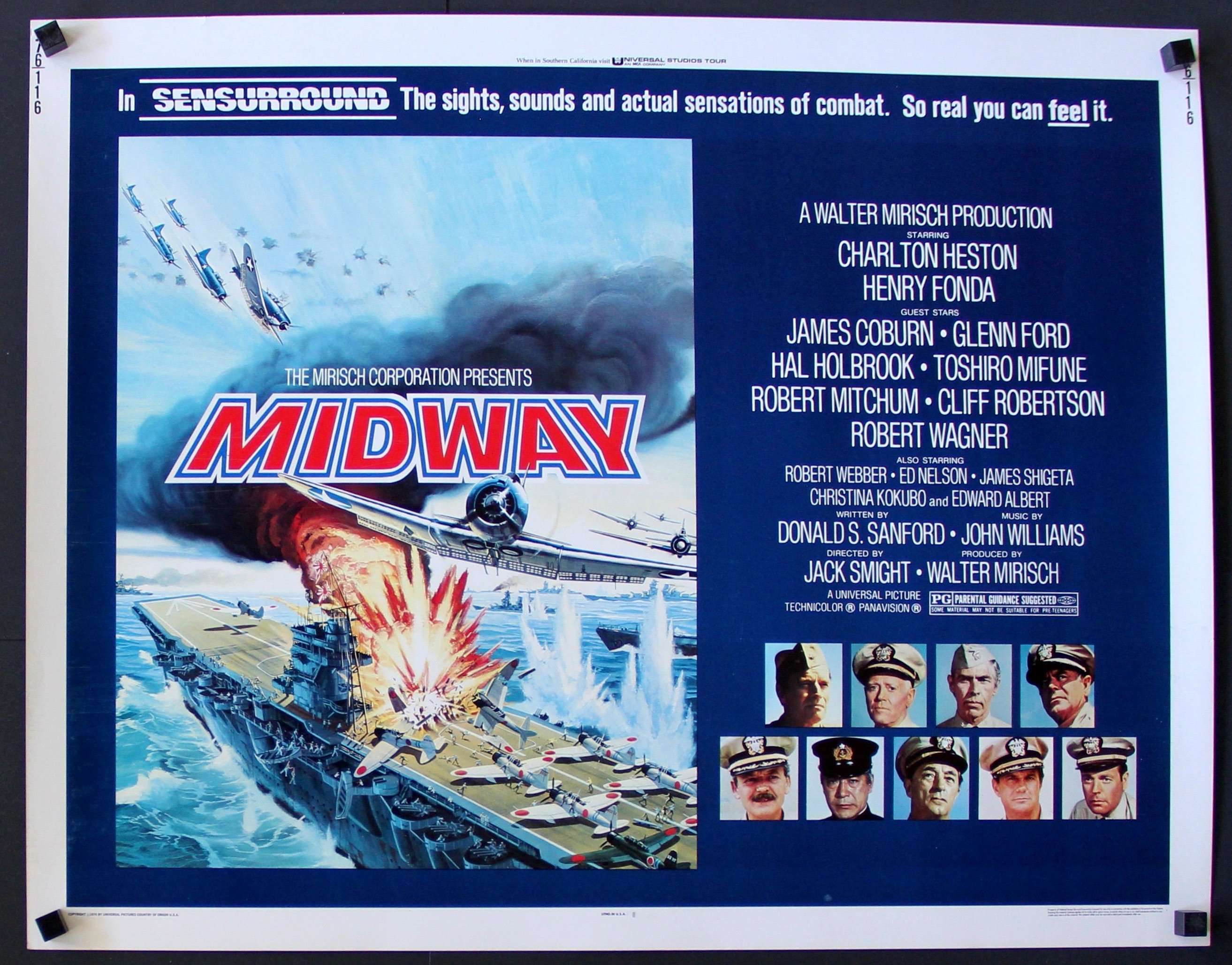 Midway (1976) original movie poster for sale at Originalfilmart