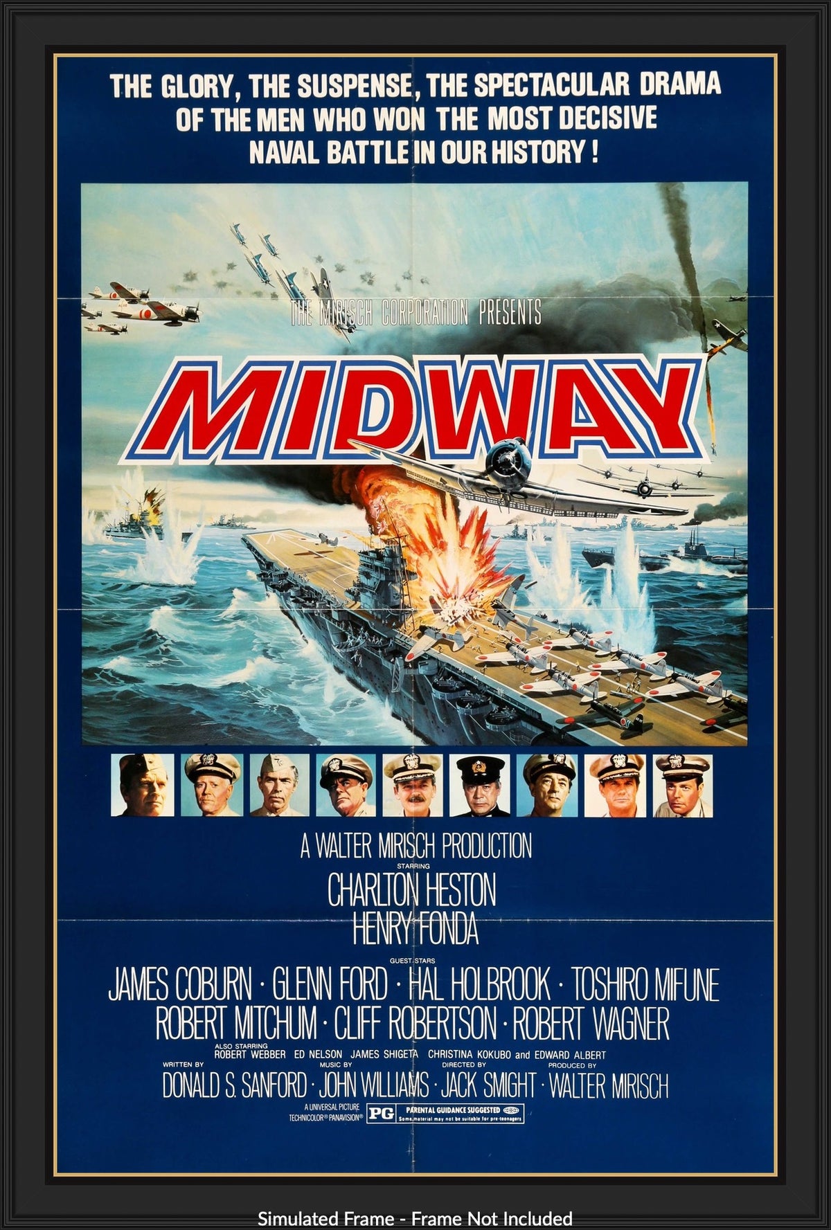 Midway (1976) original movie poster for sale at Originalfilmart