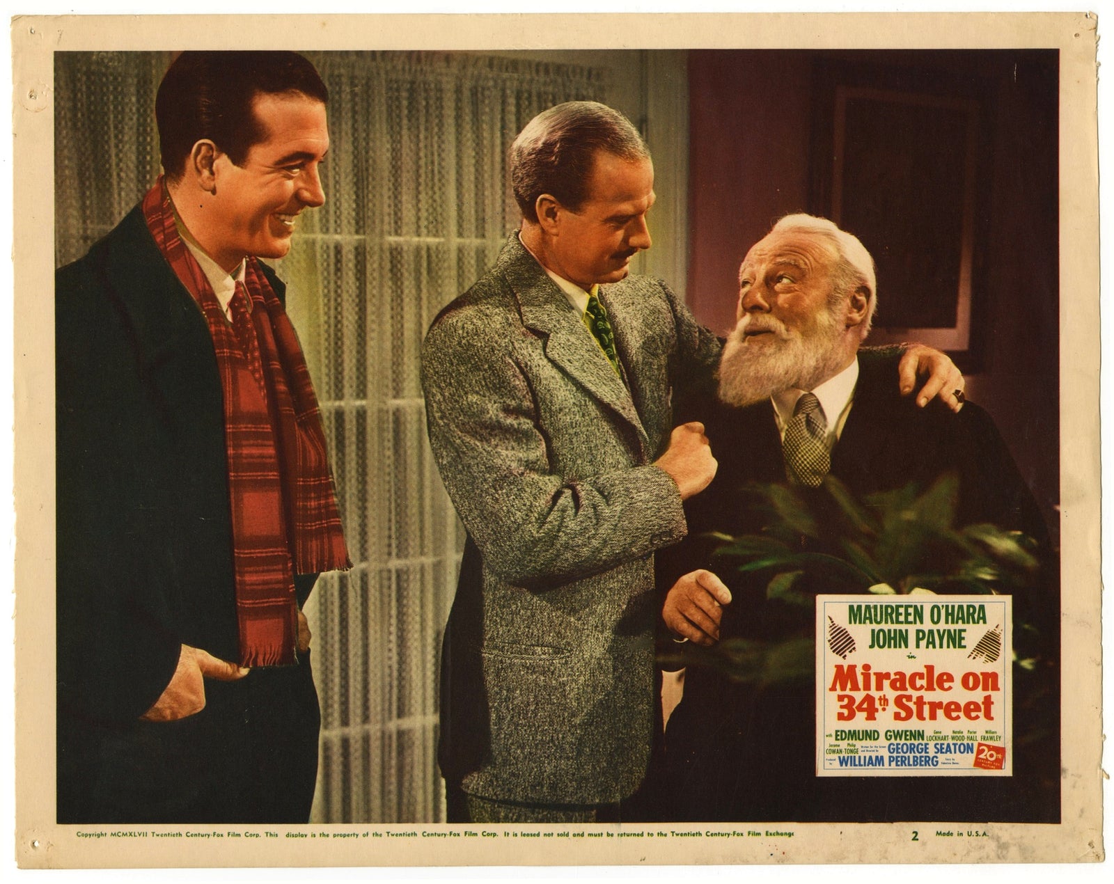 Miracle on 34th Street (1947) original movie poster for sale at Originalfilmart