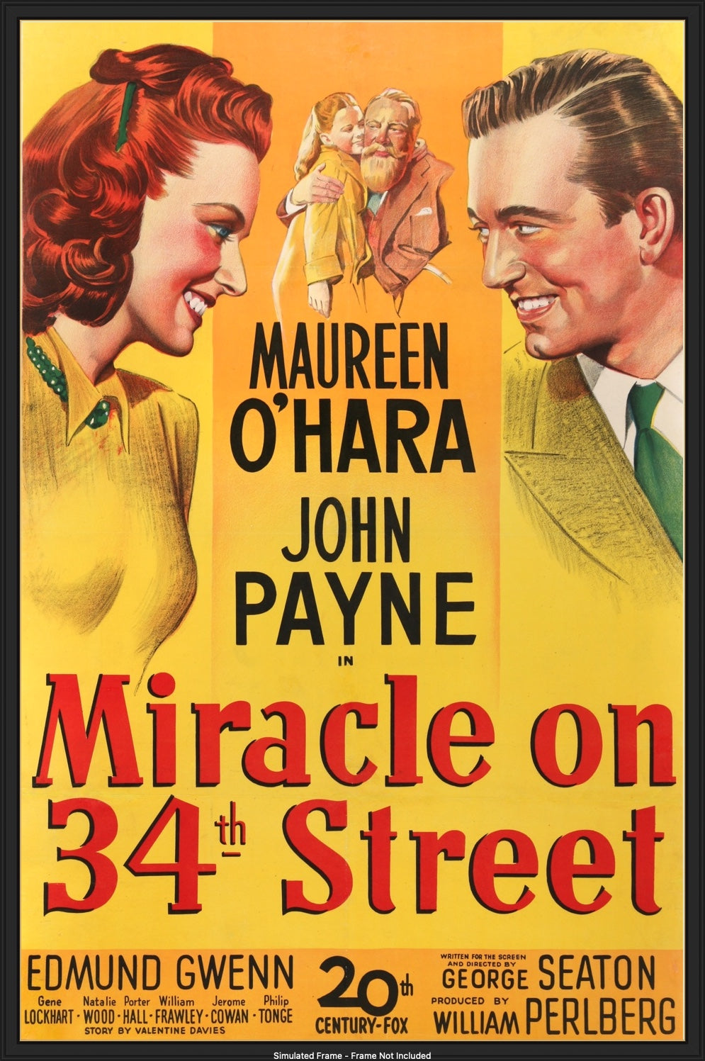 Miracle on 34th Street (1947) original movie poster for sale at Originalfilmart