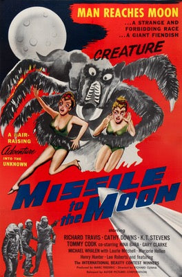 Missile to the Moon (1959) original movie poster for sale at Originalfilmart