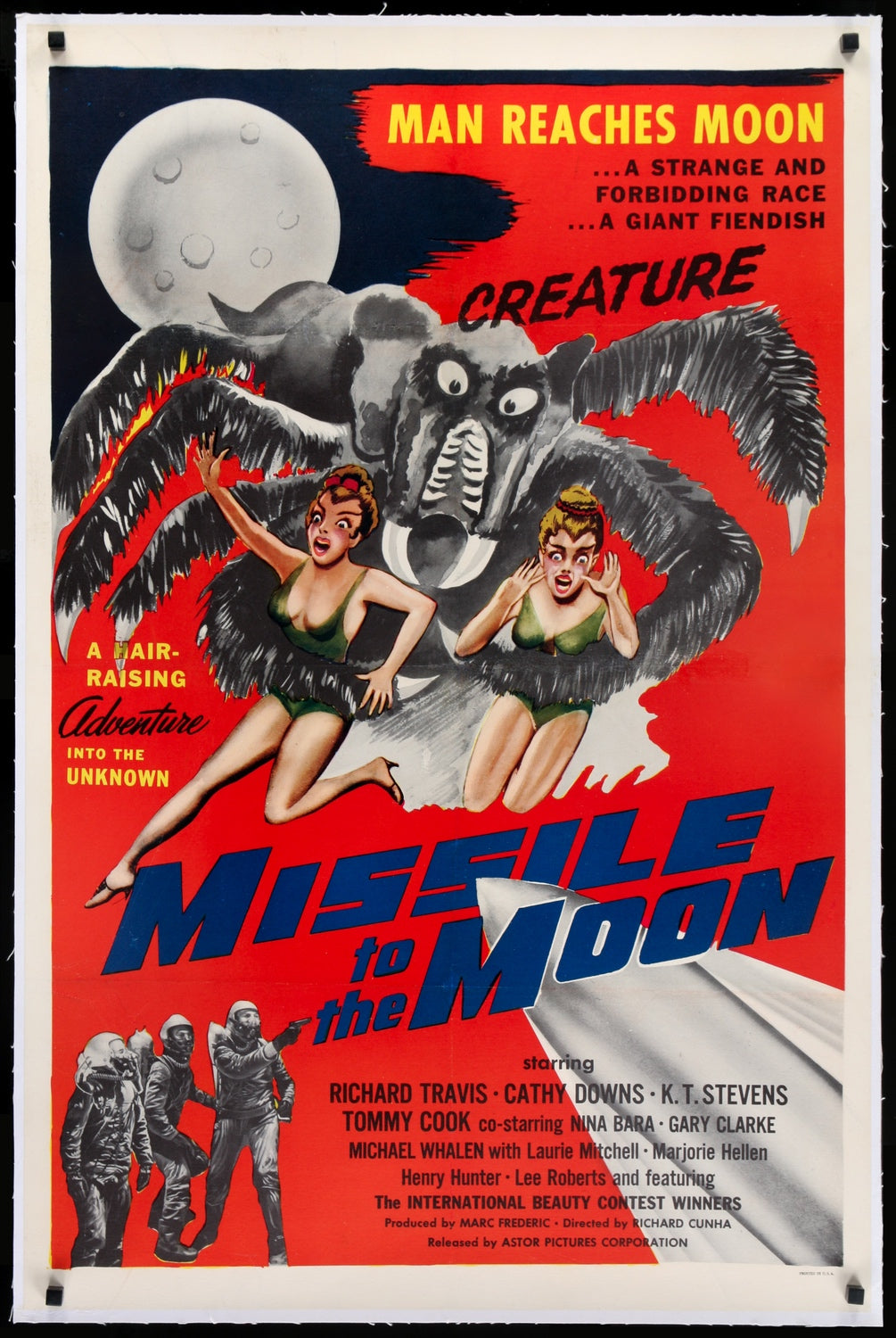 Missile to the Moon (1959) original movie poster for sale at Originalfilmart