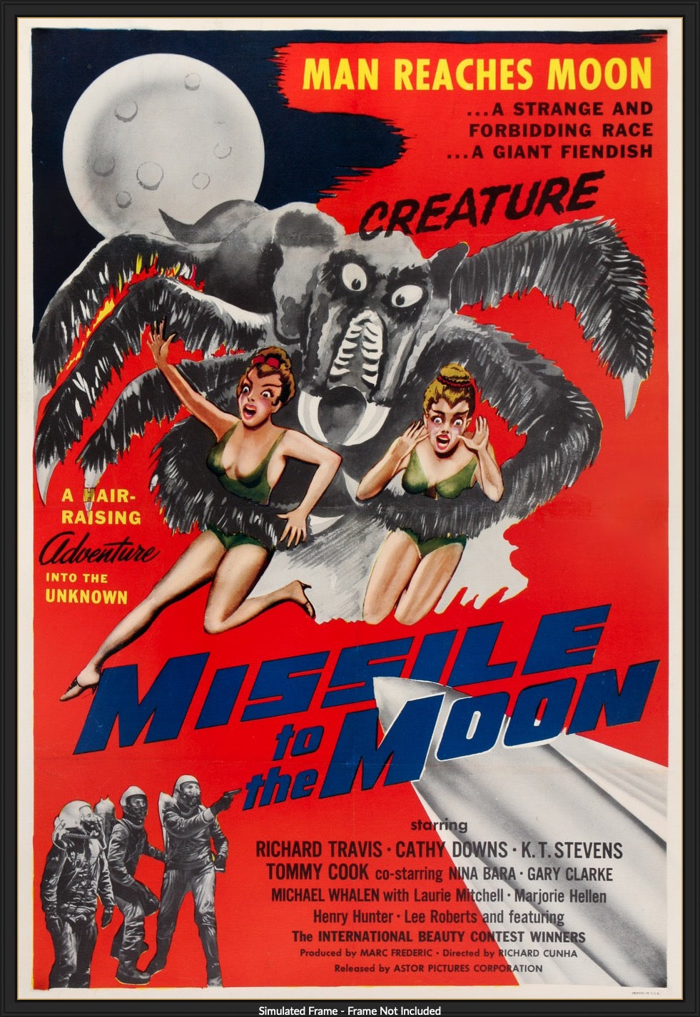 Missile to the Moon (1959) original movie poster for sale at Originalfilmart
