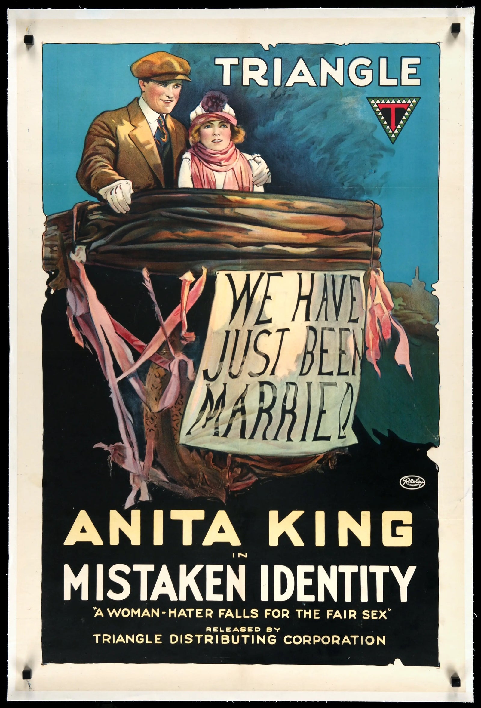 Mistaken Identity (1919) original movie poster for sale at Originalfilmart