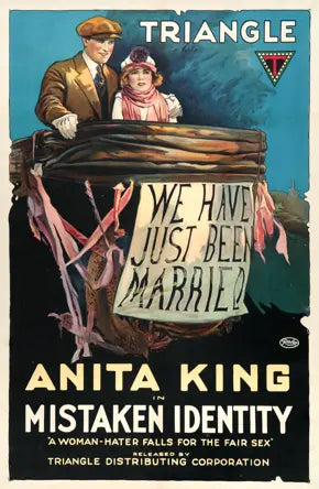 Mistaken Identity (1919) original movie poster for sale at Originalfilmart