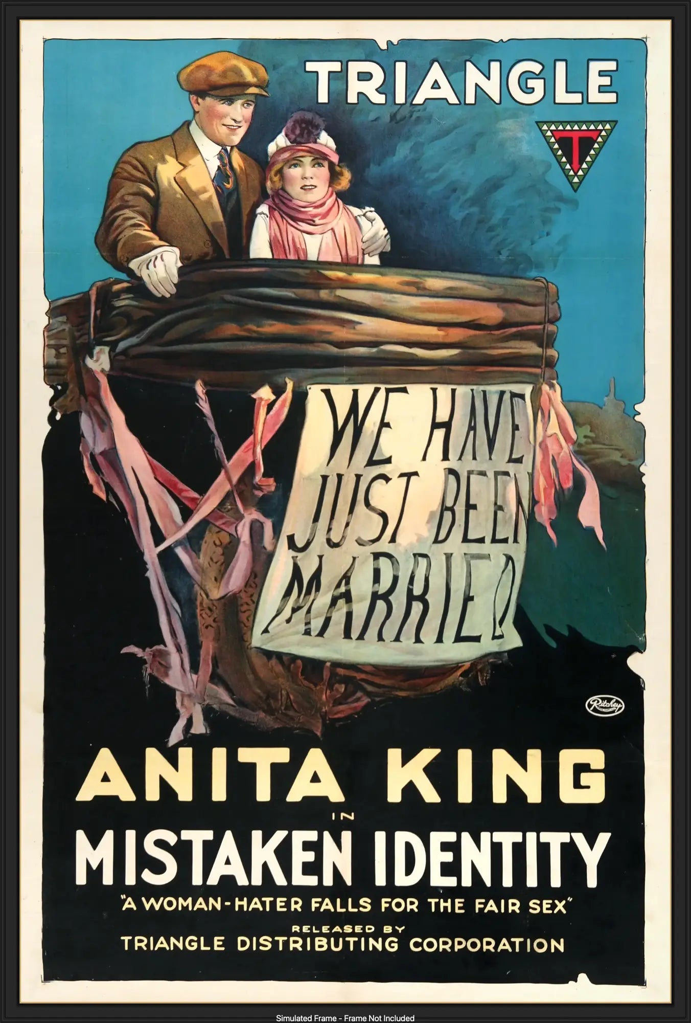 Mistaken Identity (1919) original movie poster for sale at Originalfilmart