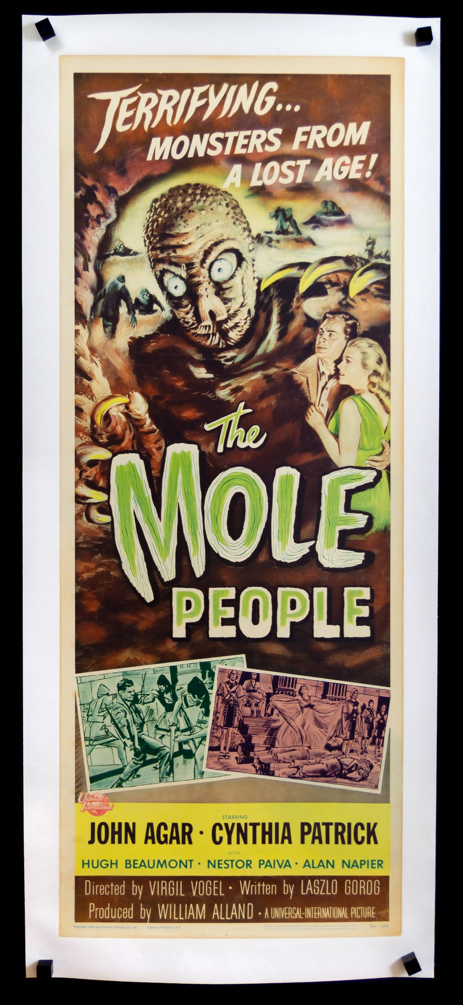 Mole People (1956) original movie poster for sale at Originalfilmart
