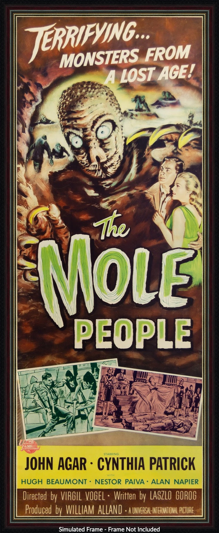 Mole People (1956) original movie poster for sale at Originalfilmart