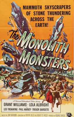 Monolith Monsters (1957) original movie poster for sale at Originalfilmart