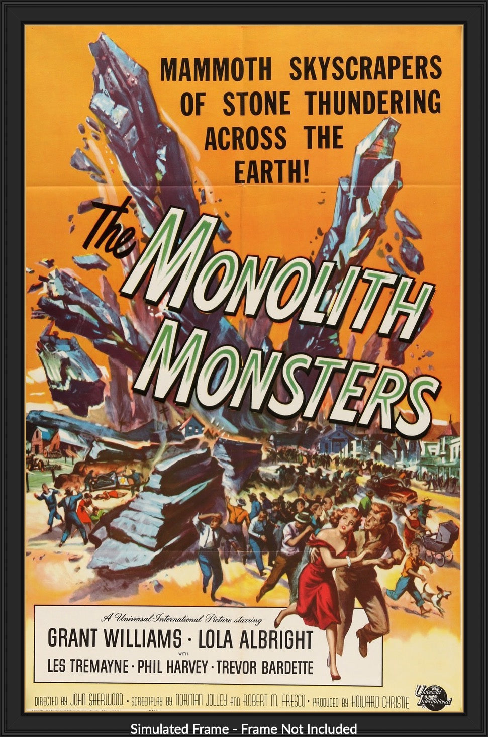Monolith Monsters (1957) original movie poster for sale at Originalfilmart