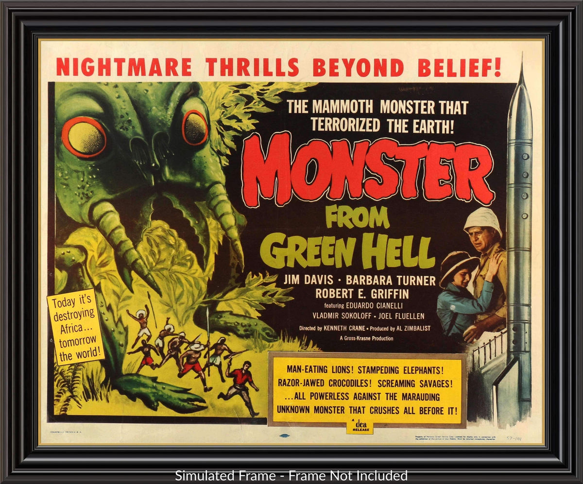 Monster From Green Hell (1957) original movie poster for sale at Originalfilmart