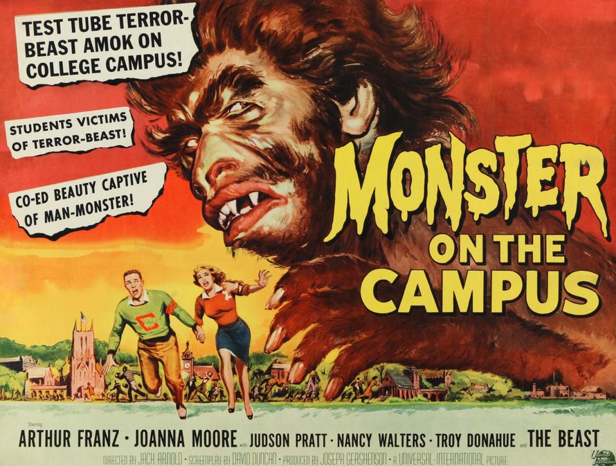 Monster on the Campus (1958) original movie poster for sale at Originalfilmart