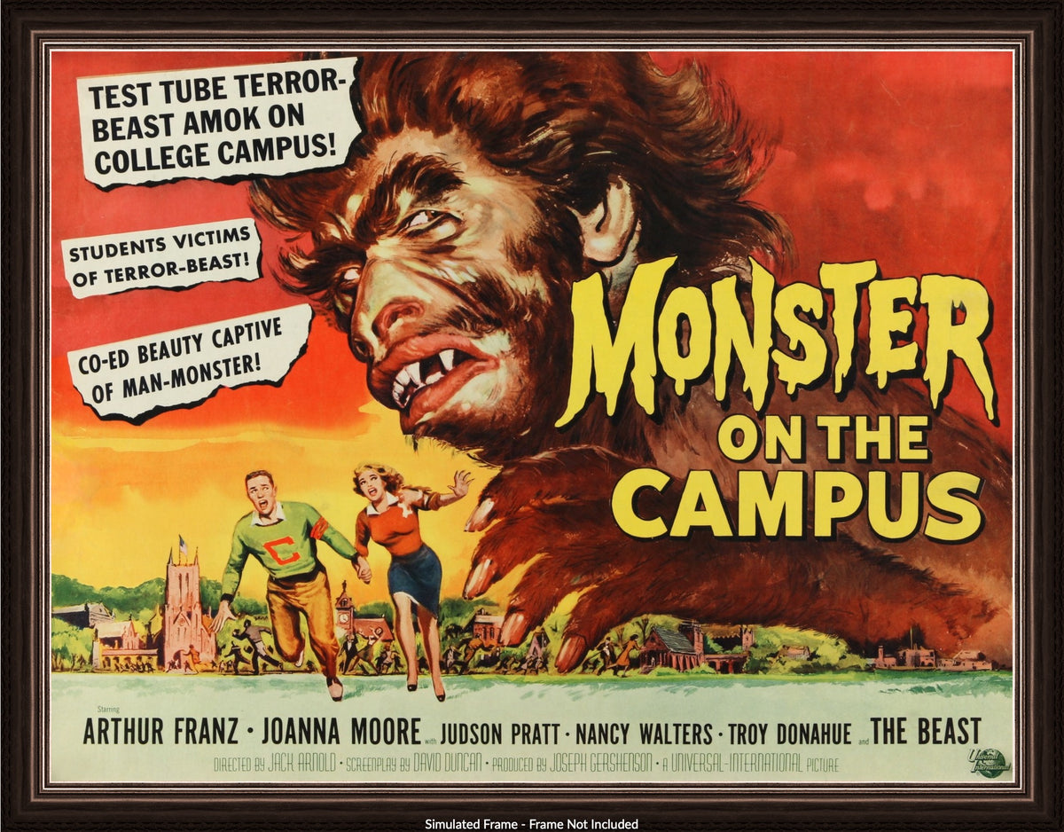 Monster on the Campus (1958) original movie poster for sale at Originalfilmart