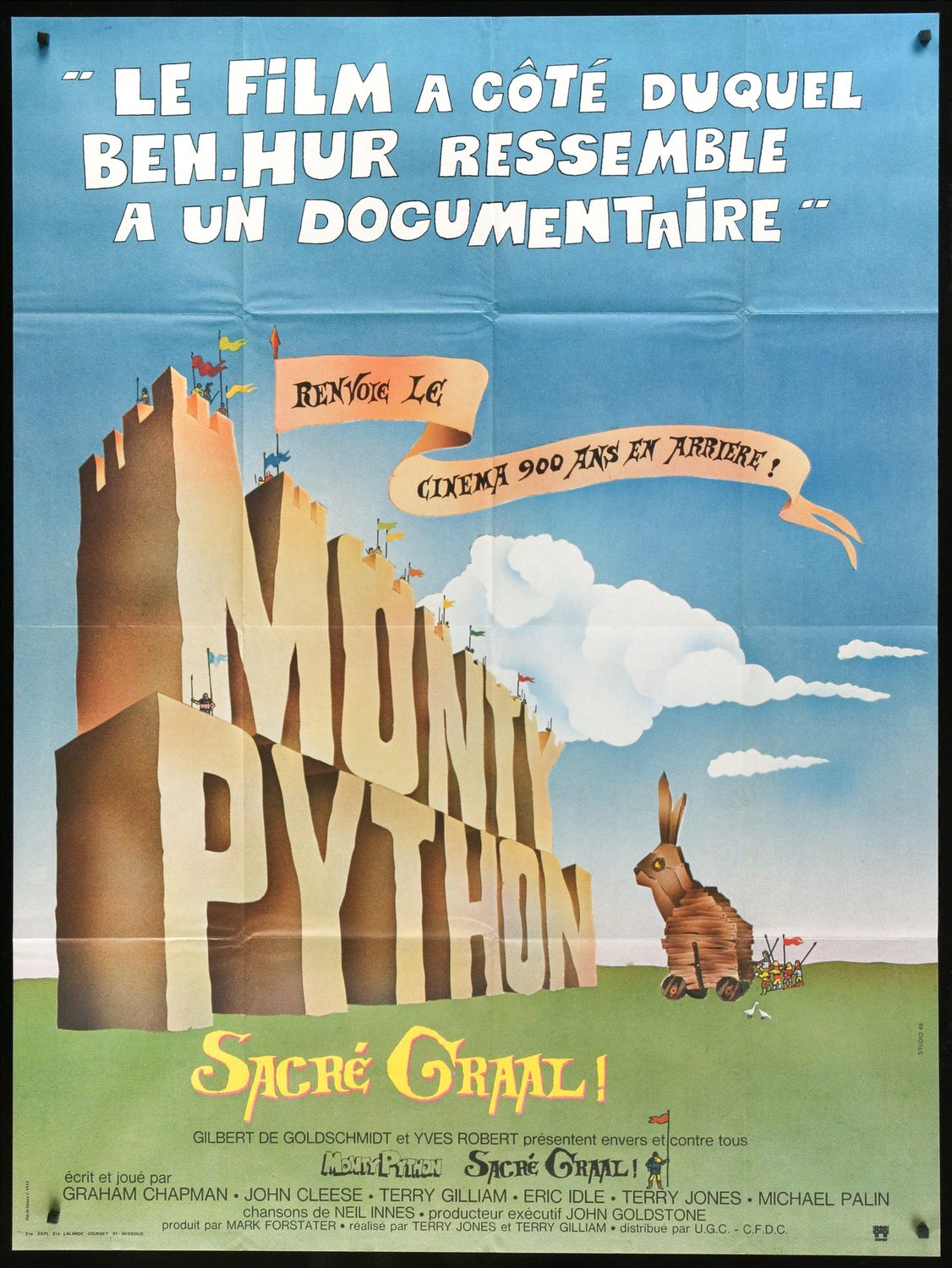 Monty Python and the Holy Grail (1975) original movie poster for sale at Originalfilmart