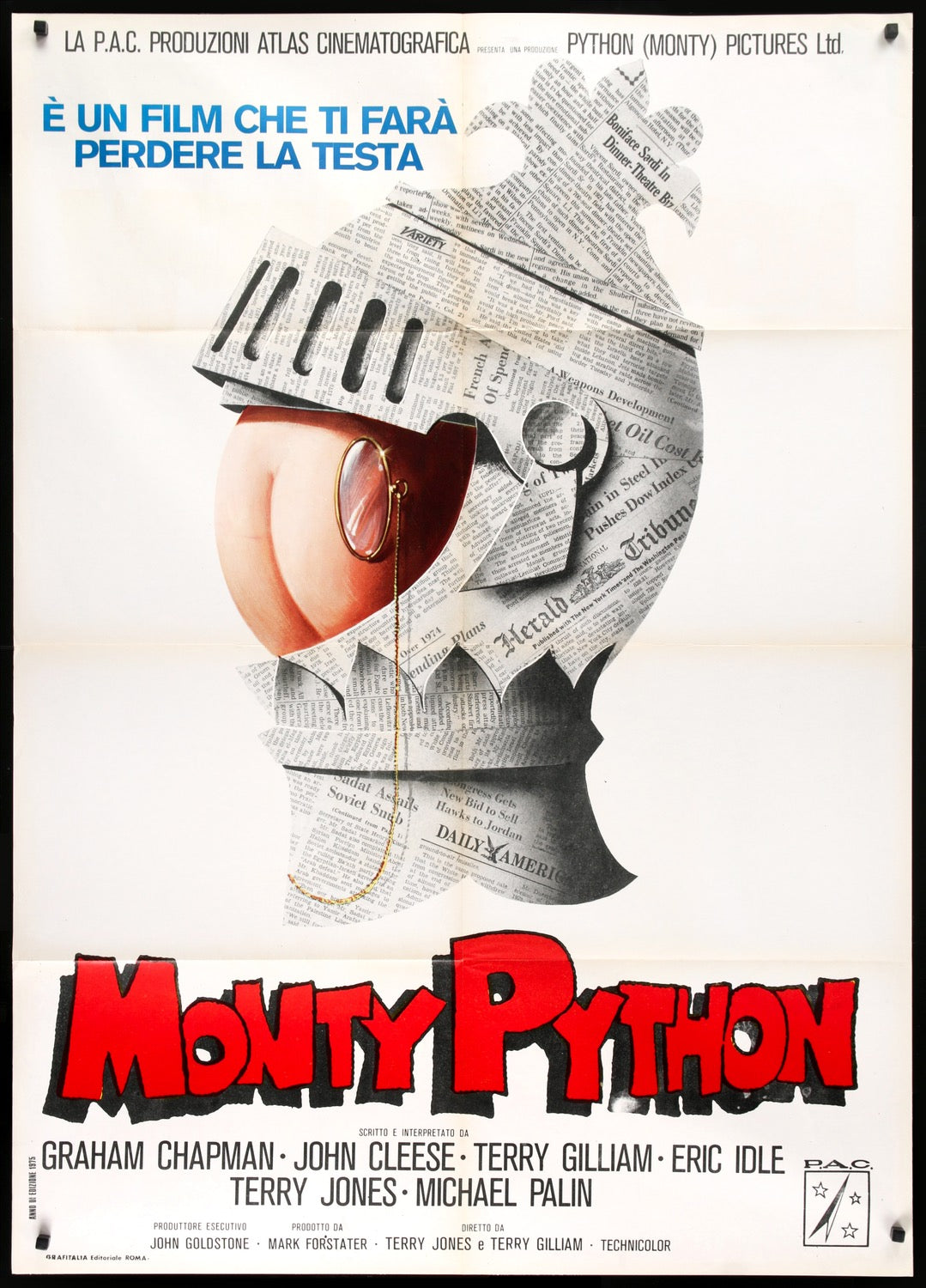 Monty Python and the Holy Grail (1975) original movie poster for sale at Originalfilmart