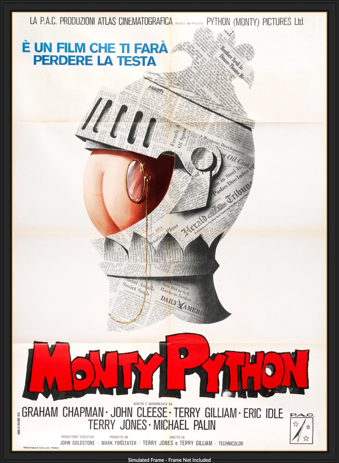 Monty Python and the Holy Grail (1975) original movie poster for sale at Originalfilmart