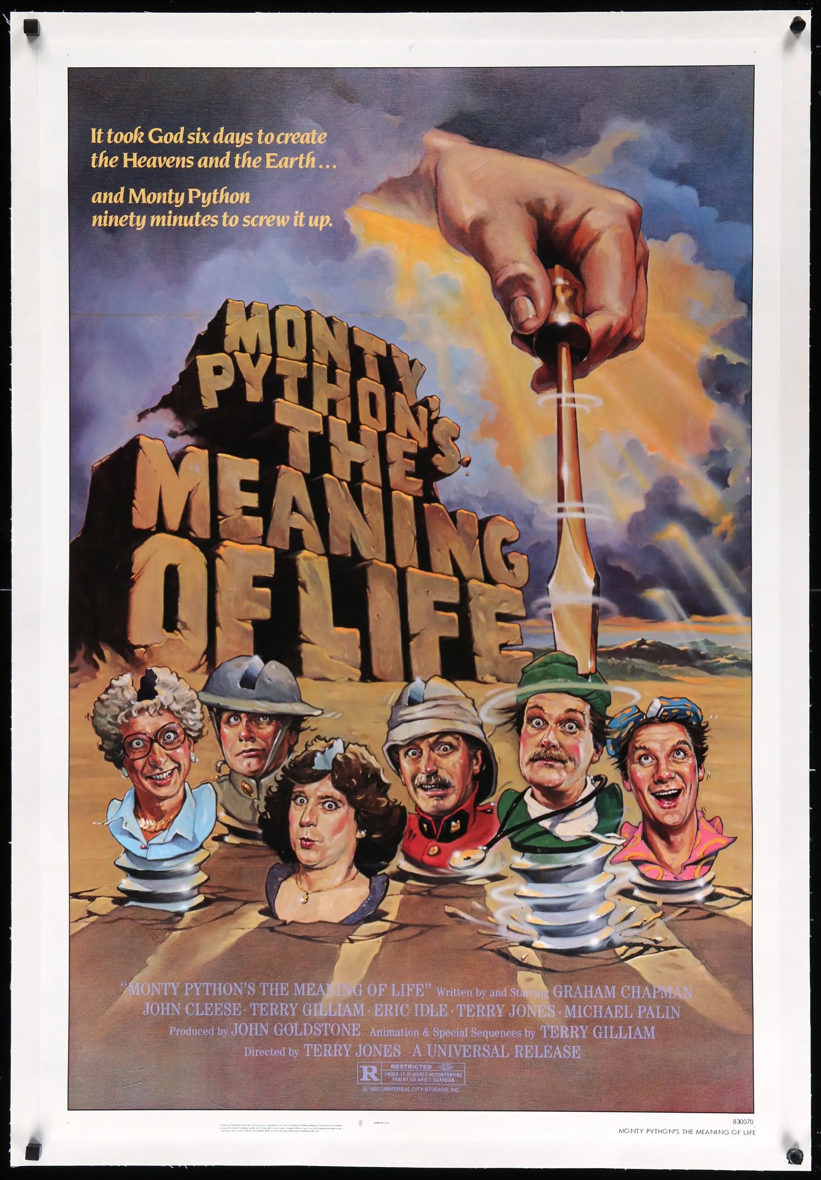 Monty Python's The Meaning of Life (1983) original movie poster for sale at Originalfilmart