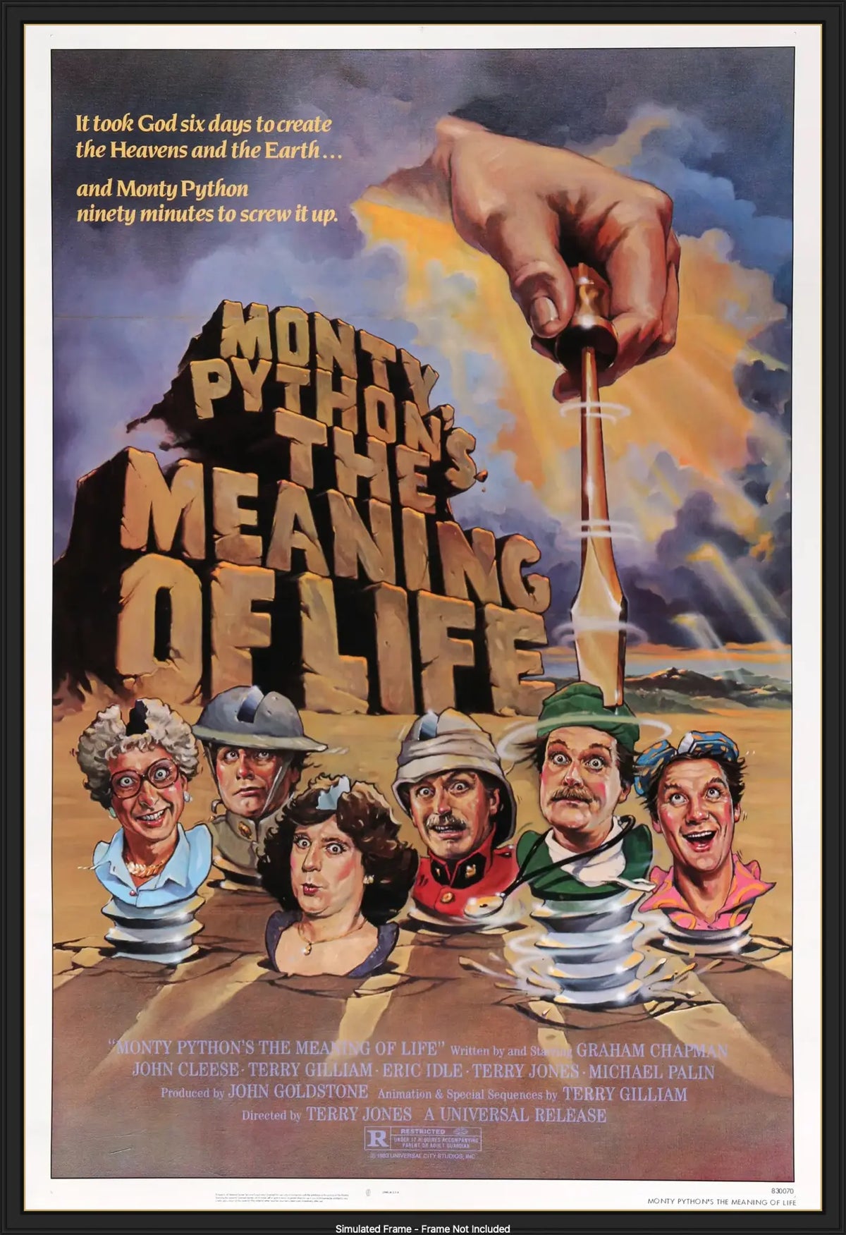 Monty Python's The Meaning of Life (1983) original movie poster for sale at Originalfilmart