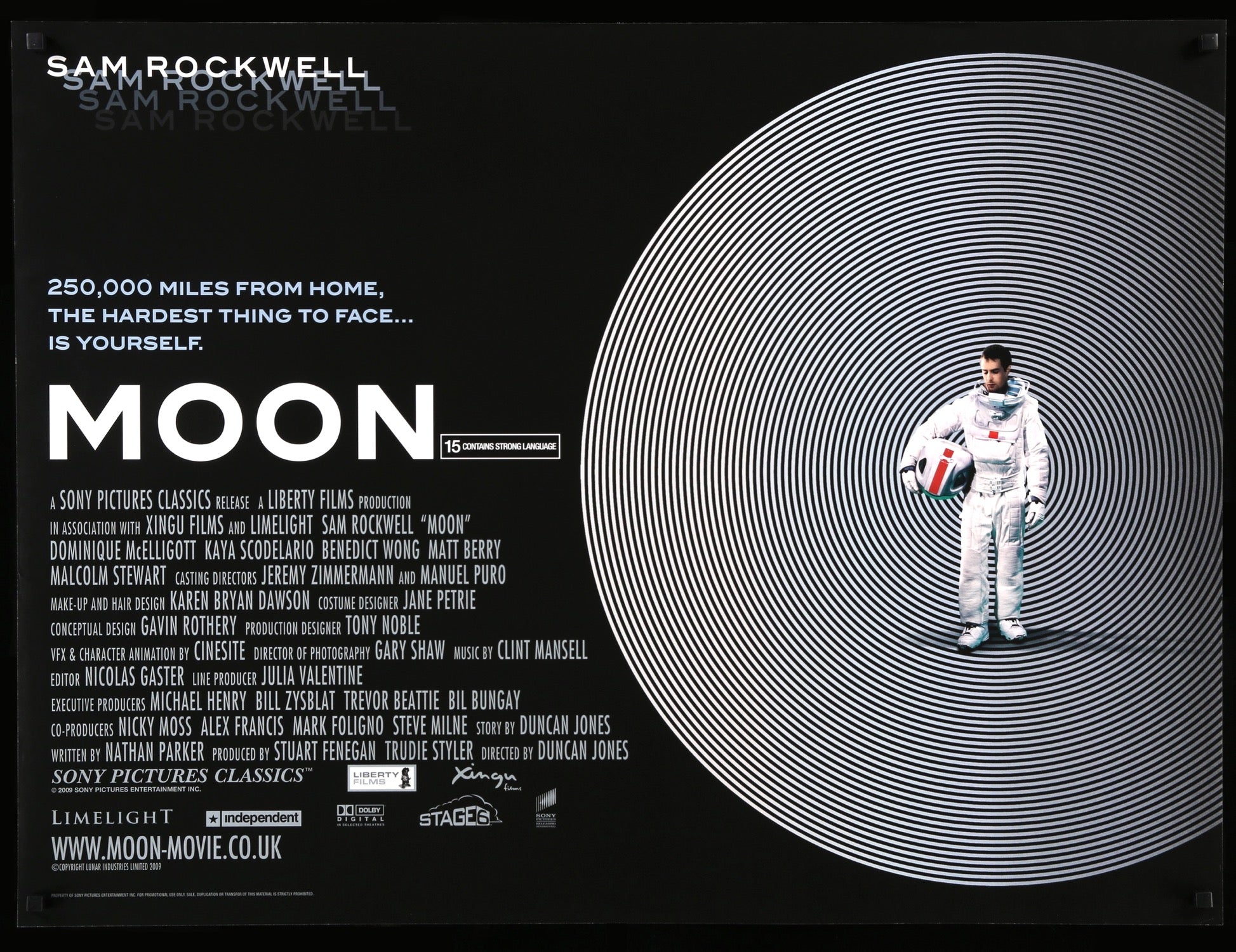 Moon (2009) original movie poster for sale at Originalfilmart