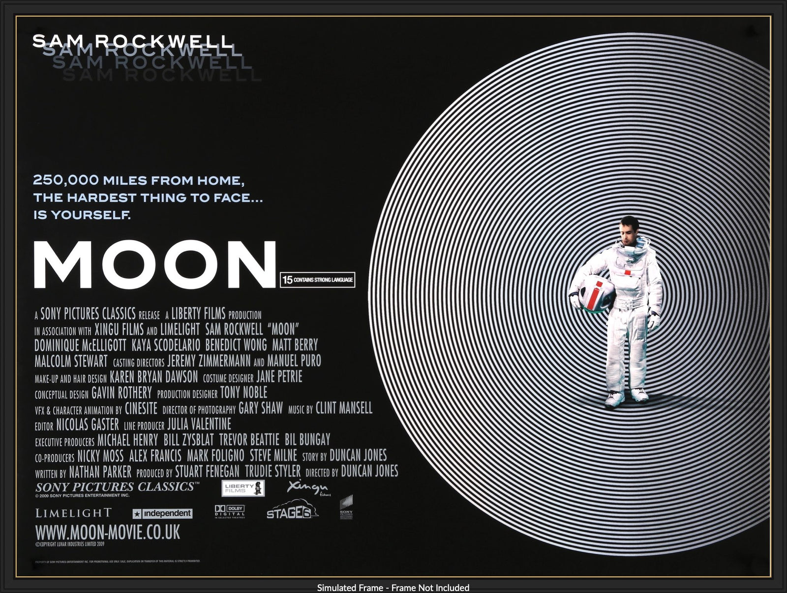 Moon (2009) original movie poster for sale at Originalfilmart
