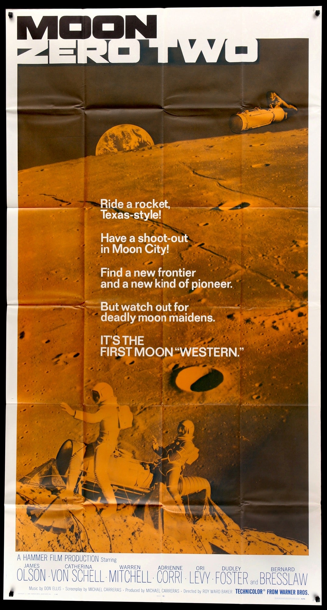 Moon Zero Two (1969) original movie poster for sale at Originalfilmart