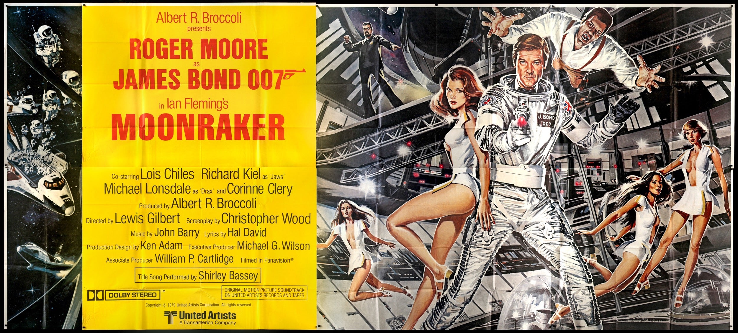 Moonraker (1979) original movie poster for sale at Originalfilmart