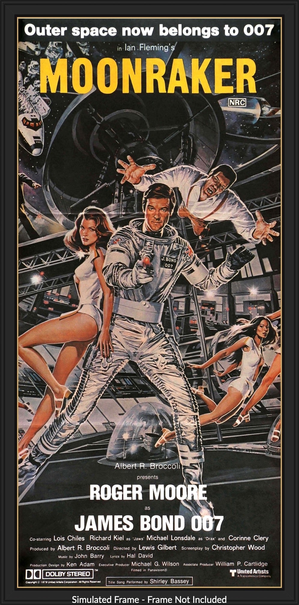Moonraker (1979) original movie poster for sale at Originalfilmart