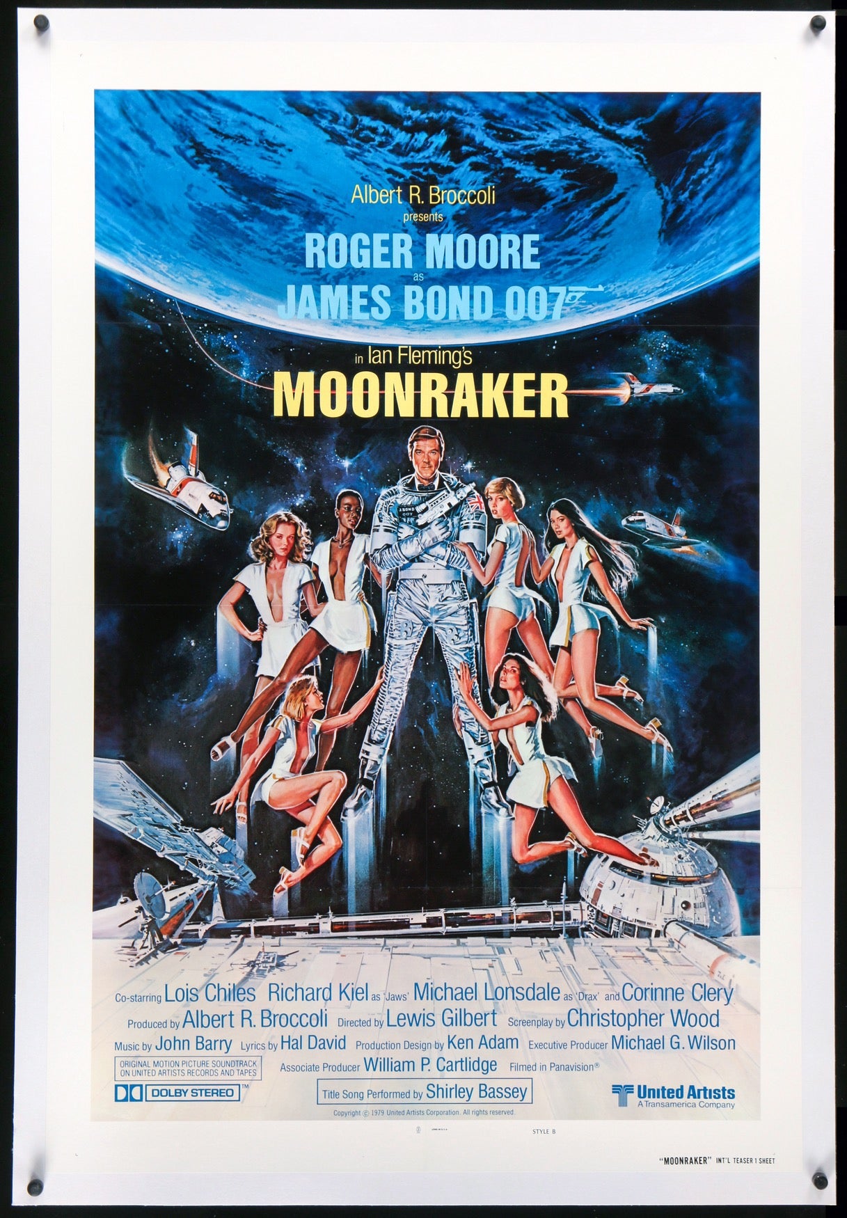 Moonraker (1979) original movie poster for sale at Originalfilmart