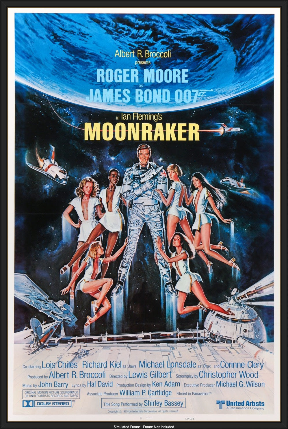 Moonraker (1979) original movie poster for sale at Originalfilmart