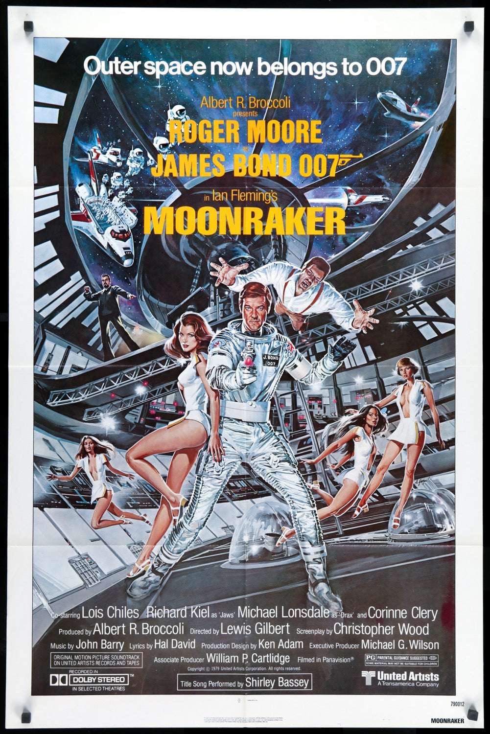 Moonraker (1979) original movie poster for sale at Originalfilmart